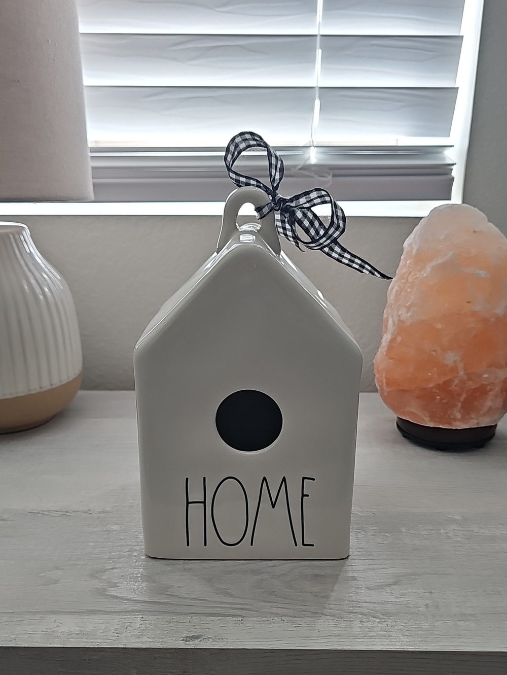 Rae Dunn Artisan Collection Magenta Home Decorative Ceramic Birdhouse NWT